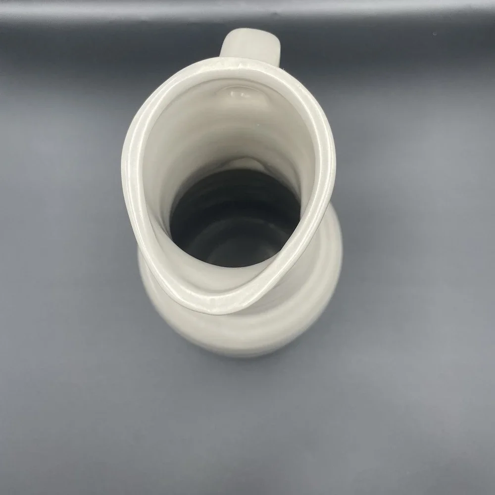 Ceramic Pitcher Vase Decorative Piece 10.75